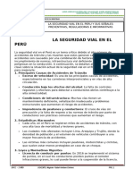 Seguriudad Vial en El Peru - 1ro Sec