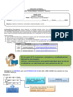 Guia N°6 1° Medio Divisiones Con Decimales