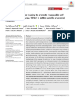 A Pilot Study of Cadre Training To Promote Responsible Selfmedication in Indonesia Which Is Better Specific or General