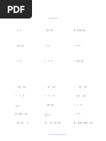 Chapter 1 - Multiplying and Dividing Integers