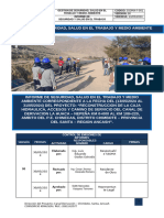 INFORME DE SEGURIDAD N°01 - CANAL Huaca