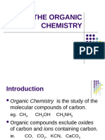 1 A The Organic Chemistry