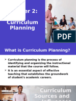 Chapter 2 Curriculum Planning 1