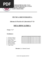 Caso Clínico DIETA HIPOCALÓRICA