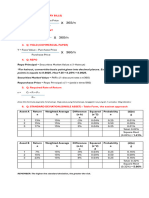 Mas 2 Summary of All Formulas