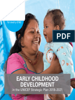 Early Childhood Development in The UNICEF Strategic Plan 2018-2021