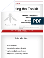 Attacking Google Web Toolkit