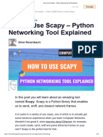 How To Use Scapy - Python Networking Tool Explained