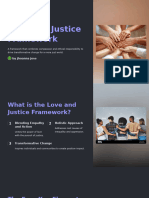 Love and Justice Framework