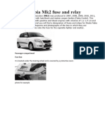 Fabia Mk2 Fuse and Relay