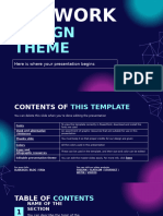 Network Design Theme by Slidesgo