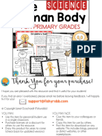 Human Body Poster Organization