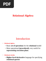 Relational Algebra