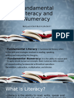 Literacy and Numeracy