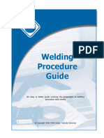 Welding Procedure Preparation