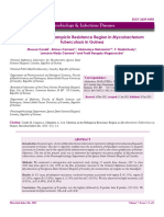 Mutation in The Rifampicin Resistance Region in Mycobacterium Tuberculosis in Guinea