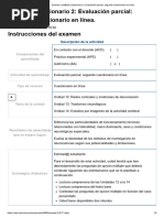 Examen - (AAB02) Cuestionario 2 - Evaluación Parcial - Segundo Cuestionario en Línea