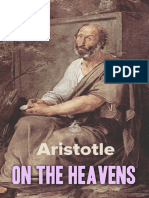 On The Heavens World Classics - Aristotle