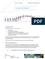 Ressource Pour Lenseignement Du Saut en Hauteur