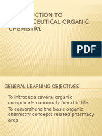 Session 1.INTRODUCTION TO PHARMACEUTICAL ORGANIC CHEMISTRY