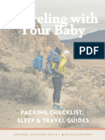 Traveling With Baby Checklist