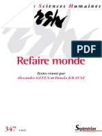 Refaire Monde: Alexandre GEFEN Pamela KRAUSE