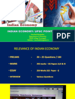 PDF - Indian Economy For UPSC - Session I - An Outline