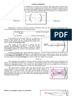 Lecture Notes Curved Mirrors