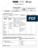 SESIÓN Conocemos Las Costumbres y Tradiciones Peruanas