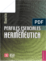 Perfiles Esenciales de La Hermenéutica (1) Bechout