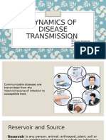 Dyanmics of Disease Transmission