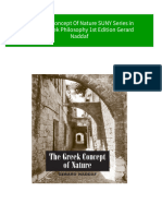 Full Download The Greek Concept of Nature SUNY Series in Ancient Greek Philosophy 1st Edition Gerard Naddaf PDF