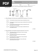 8e End of Unit Test Higher