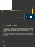 Banco de Dados & Firebase