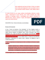 Conteúdo Da Prova N1: Introdução Aos Estudos Literários