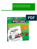 180 Days of Writing For Sixth Grade Practice Assess Diagnose 1st Edition Wendy Conklin 2024 Scribd Download