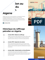 Raffinage Du Pétrole en Algérie