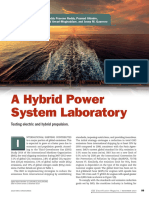 A Hybrid Power System Laboratory