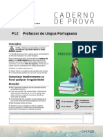 Caderno de Prova: P12 Professor de Língua Portuguesa