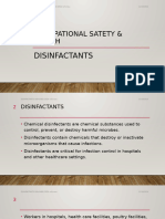 Disinfactants Osh-Sheq 2024