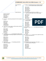 654 Lower To Upper Intermediate Verbs MCQ Test With Answers 03