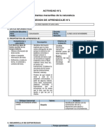 1° Grado - Sesiones Del 18 Al 22 de Noviembre