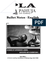 Indian Polity Bullet Notes