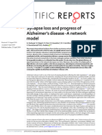 Synapse Loss and Progress of Alzheimers Disease