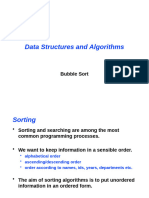 Week 3 Slide 1 Bubble Sort