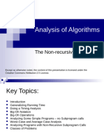 Week 5 Analysis of Algorithms