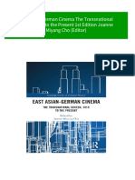 Get East Asian German Cinema The Transnational Screen 1919 To The Present 1st Edition Joanne Miyang Cho (Editor) Free All Chapters