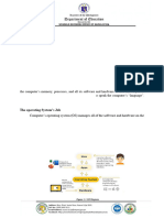 Learning Activity Sheet Computer System Servicing 9: Second Quarter, Week 2 & 3