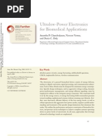 Ultralow-Power Electronics For Biomedical Applications: Further