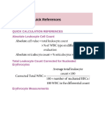 Turgeon-Reference Values